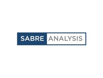 Sabre Analysis logo design by EkoBooM