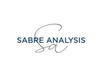 Sabre Analysis logo design by EkoBooM