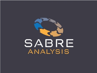 Sabre Analysis logo design by artbitin