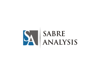 Sabre Analysis logo design by Adundas