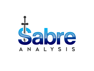 Sabre Analysis logo design by AisRafa