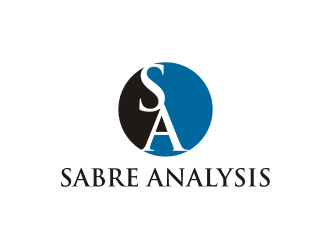 Sabre Analysis logo design by rief