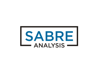 Sabre Analysis logo design by rief