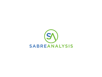 Sabre Analysis logo design by johana