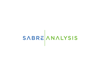 Sabre Analysis logo design by johana