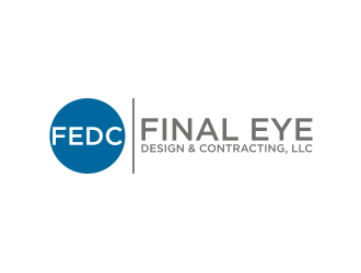 Final Eye Design & Contracting, LLC logo design by rief