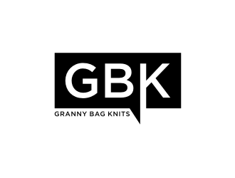 GBK (granny bag knits) logo design by nurul_rizkon