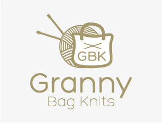 GBK (granny bag knits) logo design by VissartMedia