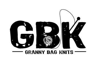 GBK (granny bag knits) logo design by shravya