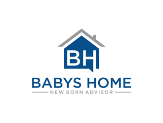 Babys Home New Born Advisor logo design by alby