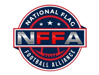 National Flag Football Alliance (NFFA) logo design by Benok
