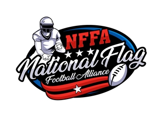 National Flag Football Alliance (NFFA) logo design by DreamLogoDesign