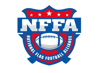 National Flag Football Alliance (NFFA) logo design by DreamLogoDesign