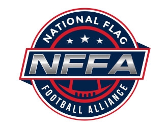 National Flag Football Alliance (NFFA) logo design by Benok