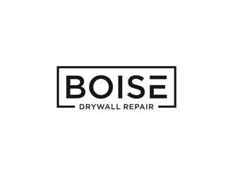 Boise Drywall Repair  logo design by alby