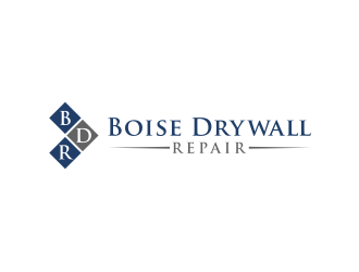 Boise Drywall Repair  logo design by nurul_rizkon