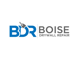 Boise Drywall Repair  logo design by digihexagon