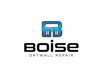 Boise Drywall Repair  logo design by MagnetDesign