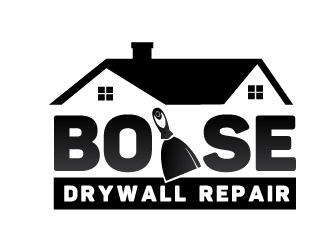Boise Drywall Repair  logo design by d1ckhauz