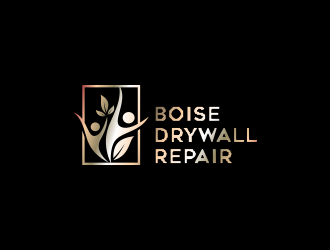 Boise Drywall Repair  logo design by AisRafa