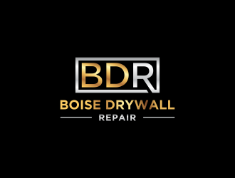 Boise Drywall Repair  logo design by haidar