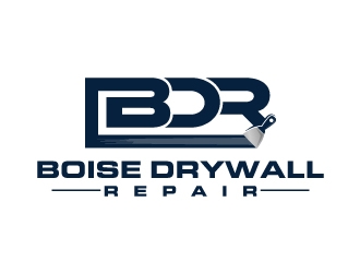 Boise Drywall Repair  logo design by JJlcool