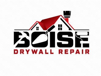 Boise Drywall Repair  logo design by AYATA