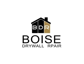 Boise Drywall Repair  logo design by bougalla005