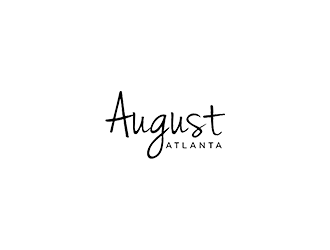 August Atlanta logo design by blackcane
