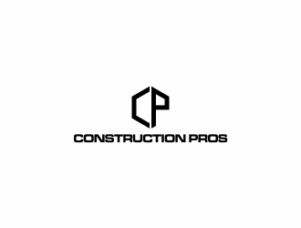 Construction Pros CP LIC#1036013 logo design by hopee