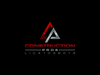 Construction Pros CP LIC#1036013 logo design by ndaru