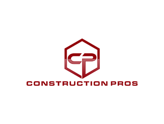Construction Pros CP LIC#1036013 logo design by johana
