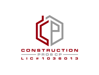 Construction Pros CP LIC#1036013 logo design by Zhafir