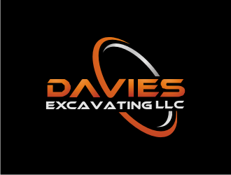 Davies Excavating LLC logo design by BintangDesign