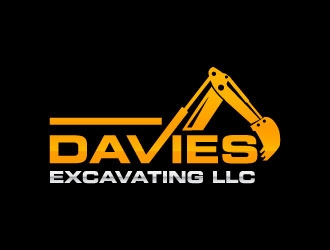 Davies Excavating LLC logo design by zamzam