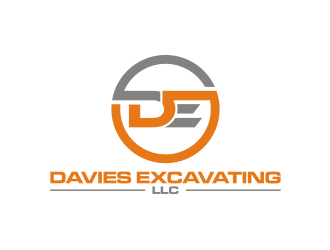 Davies Excavating LLC logo design by rief