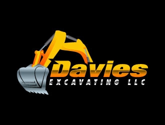 Davies Excavating LLC logo design by uttam