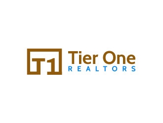 Tier One Realtors logo design by uttam