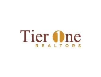 Tier One Realtors logo design by maserik