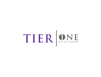 Tier One Realtors logo design by bricton