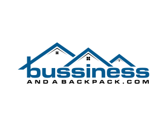bussiness and a backpack.com  logo design by Shina
