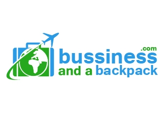 bussiness and a backpack.com  logo design by shravya