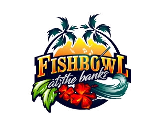 FISHBOWL at the banks logo design by deva