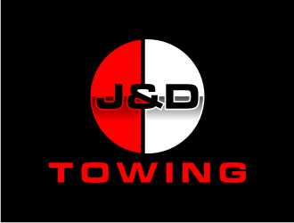 J&D Towing logo design by bricton