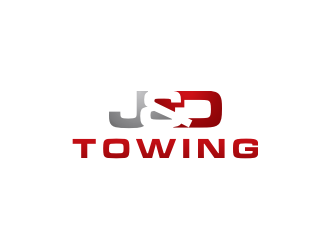 J&D Towing logo design by sabyan