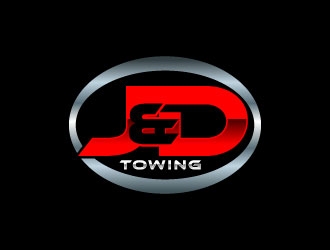 J&D Towing logo design by uttam