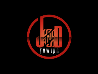 J&D Towing logo design by bricton