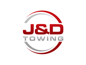 J&D Towing logo design by sabyan