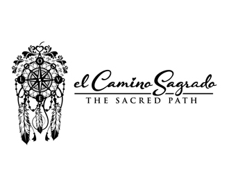 El Camino Sagrado logo design by DreamLogoDesign