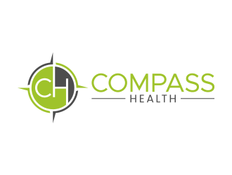 Compass Health logo design by lexipej